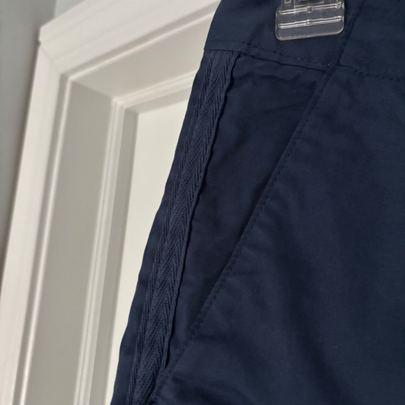 QUINCE Navy Organic Stretch Cotton Twill Girlfriend Chino Pants NWT size 26 - Picture 12 of 14